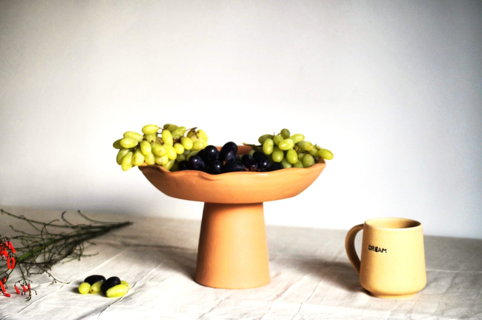 Pedestal Ruffle Platter