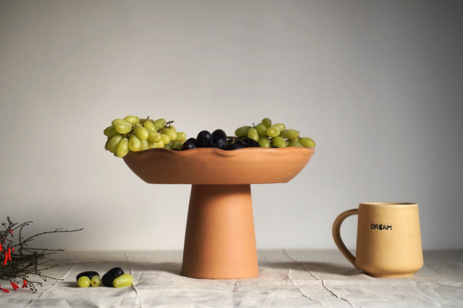 Pedestal Ruffle Platter - Image 6