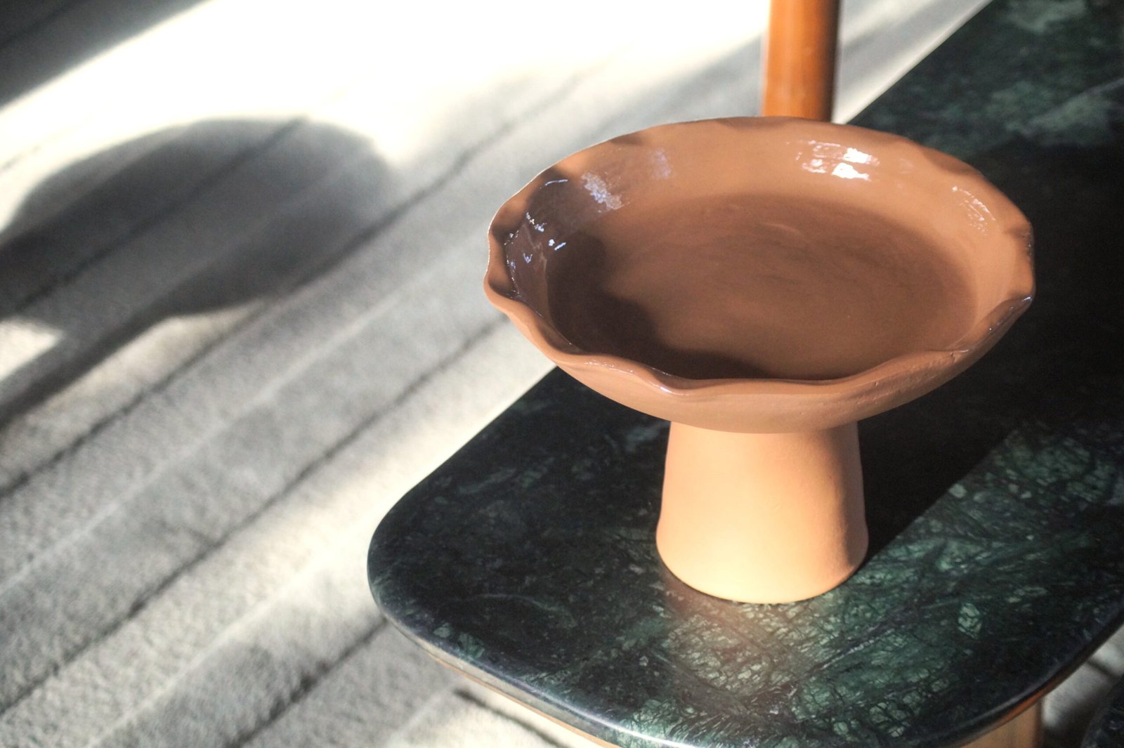 Pedestal Ruffle Platter - Image 3